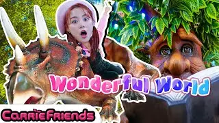 Carrie is invited to Dinosaur World, solve the dinosaur quiz!