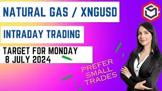 Natural Gas Trading | Natural Gas Prediction for Today Monday 8 July 2024 with TARGET