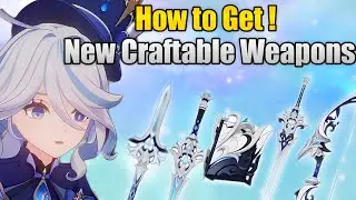 How To Get ALL Craftable Weapons in Fontaine | Genshin Impact 4.0