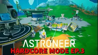 Building a Shuttle! | Astroneer Hardcore Ep.3