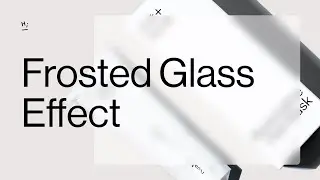 How to add a frosted glass effect to your website