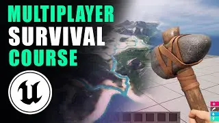 Unreal Engine 5 - Multiplayer Survival Game Course Trailer