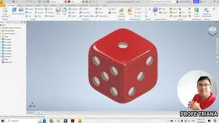 Como hacer un dado! #cad #inventor #autodesk #dice