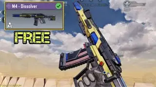 Best Free Epic M4 Dissolver Gameplay in COD Mobile | Call of Duty Mobile