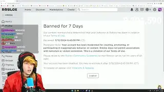 roblox banned me