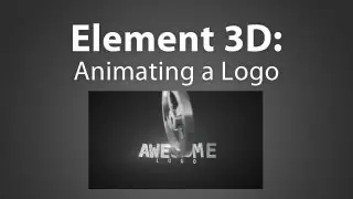 Animating a Logo With Element 3D