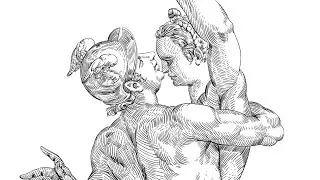 Speedpaint realistic engraving Adobe Illustration