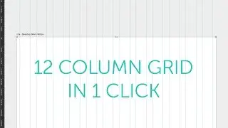 How to make a Bootstrap Grid PSD Column Guide in Photoshop CC 2015 Tutorial Part - 20/48