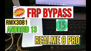 BOOM!!! Realme 8 Pro frp bypass (RMX3081) Google Account Remove without PC android 13