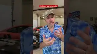 Change your OWN oil! 