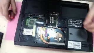 Чистка ноутбука от пыли и замена термопасты asus x50r