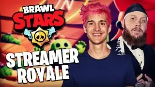 Ninja & Tim Take on Shroud, Dr Lupo, Dakotaz and More in BRAWL STARS! 