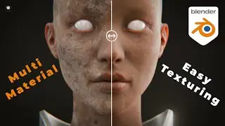 Quick and Simple Texturing with Multi Materials in Blender
