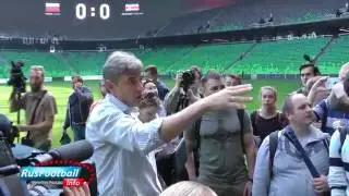 Сергей Галицкий лично провёл экскурсию на стадионе 