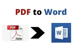 How to convert PDF to Word Offline using Microsoft Word Application