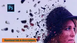 3D Dispersion Photoshop Effect tutorial  | 3D dispersion action