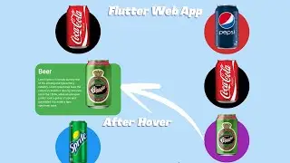Beautiful Flutter Animation Hover to Expand || Hover Effect in Flutter || Flutter Web