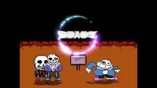 Let's play UNDERTALE MUGEN - Team Horror!Sans and Fell Sans and Team Gaster and Fell Sans