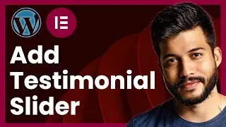 How To Add Testimonial Slider In WordPress Elementor (Easy Tutorial)