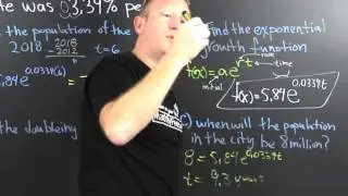 Exponential function word problem