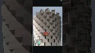 Parametric tower in #3dsmax