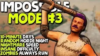CLUBS ARE USELESS! - Impossible Mode (GFM8) #3 | 7 Days to Die (2019 Alpha 17.2)