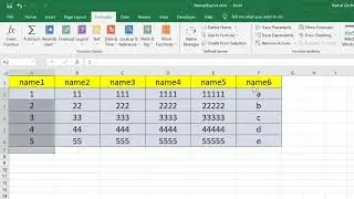 MS Excel | Save/Print all Name ranges from Name Manager