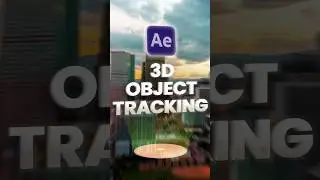 3D Camera Tracking After Effects | Object Tracking 