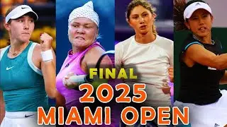 Mirra Andreeva / Diana Shnaider vs Cristina Bucsa / Miyu Kato - Miami Open 2025 | Final highlights