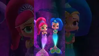 Shimmer and Shine wake up a sleeping mermaid! 