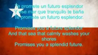 Chile National anthem English lyrics