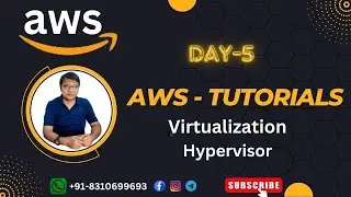 AWS Class - 5 - | Virtualization /Hypervisor ( AWS in Hindi ) 