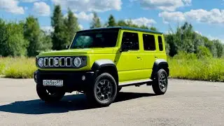 SUZUKI JIMNY - теперь с пятью дверьми. Мужская игрушка или Мини Купер из мира рамных внедорожников