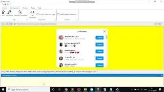 Instagram Followers URL scrape using Webharvy