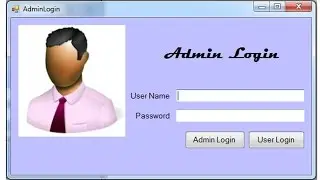 Part-4 Login and Registration forms in C# (Admin Login Button Code)
