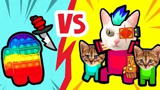 CatTik  vs Cute Kittens 🐾❤️❤️| POP-IT Battle | ANIMATION COMPLETE EDITION| GAMETIK