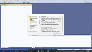 Change Language in Visual Studo 2019 Extras Options Environment International Settings
