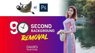 GIMP vs. Photoshop: 90 Second Background Removal ULTIMATE CHALLENGE