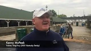 Kentucky Derby 2021 - King Fury's trainer Kenny McPeek