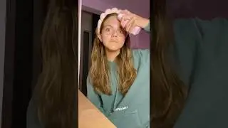 Get unready with me 💫💋 your battery % is how many days of summer you have! #shorts #grwm #skincare