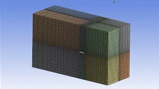 ✅💯✅ Hexa Structured Mesh Tutorial # 1 : 3D Wing Partitions and Hexa Structured Mesh | Ansys Fluent