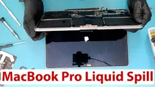 MacBook Pro A1708 Liquid Spill Repair - Dead Touchpad