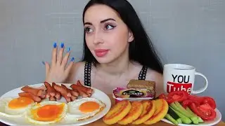 РАССКАЗЫВАЮ ИСТОРИИ ЗНАКОМЫХ, их реакция / Mukbang завтрак 🍳/ Ayka Emilly