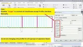 Setting Object Properties Checkboxes unchecked by default using advanced options in the Tekla model