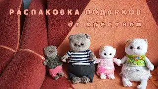 |РАСПАКОВКА ПОДАРКОВ| обзор на книгу-развивайку. {Влог с басиками}
