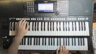 Yamaha PSR s775 - Цячэ вада ў ярок - To_wesele