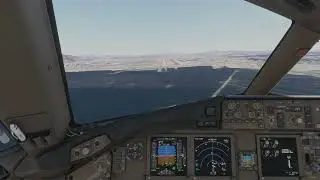 [MFS2020]  Air Atlanta Icelandic Boeing 777 PMDG approach in Medina, Saudi Arabia