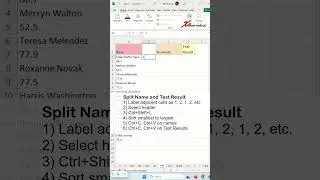 Separating Text and Numbers into Columns - Excel Tips and Tricks