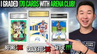 I finally graded tons of my BIGGEST CARDS with the NEW ARENA CLUB GRADING (170+ cards)! 😮🔥