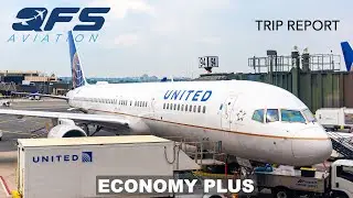 United Airlines - 757 200 - Economy Plus - Denver (DEN) to Newark (EWR) | TRIP REPORT